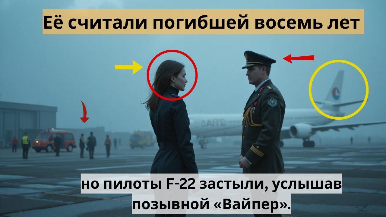 Её считали погибшей восемь лет но пилоты F 22 застыли, услышав позывной «Вайпер»