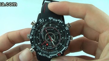 Waterproof Spy Fashion Watch Digital Video Recorder with Hidden Camera | Spy DVR Watch Review