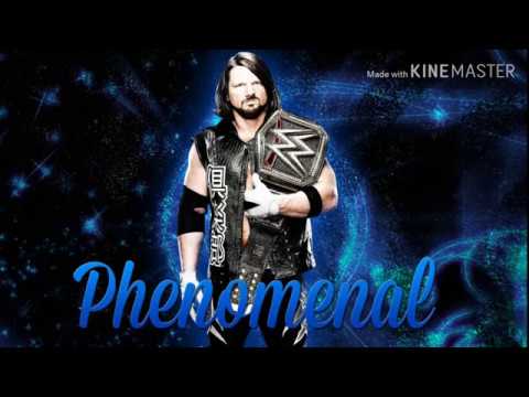 WWE AJ Styles Custom Theme - "Phenomenal" (Orchestral Remix)