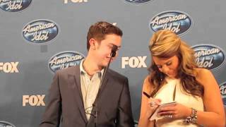 SCOTTY McCREERY and LAUREN ALAINA before the AMERICAN IDOL Finale!