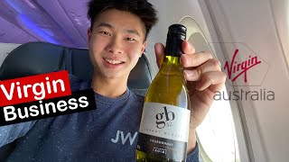 VIRGIN Australia is Back VA409 Adelaide to Sydney on 737 BUSINESS Class