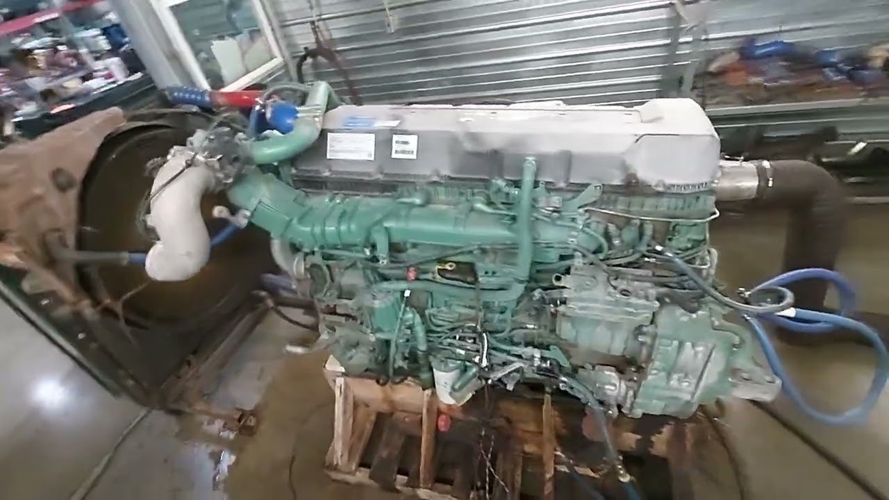 Used 2018 Volvo D13TC Engine Test Run 500-19445