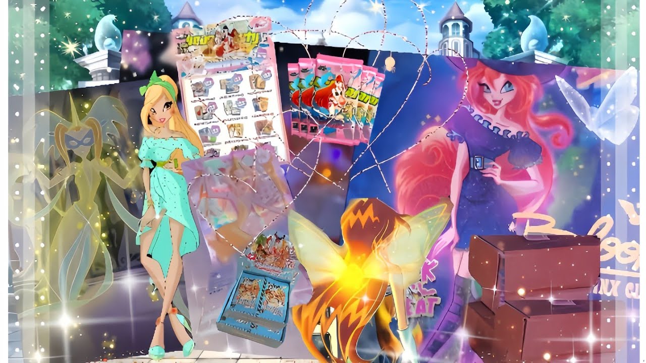 РАСПАКОВКА коробочек посылок 📦💙карточки winx