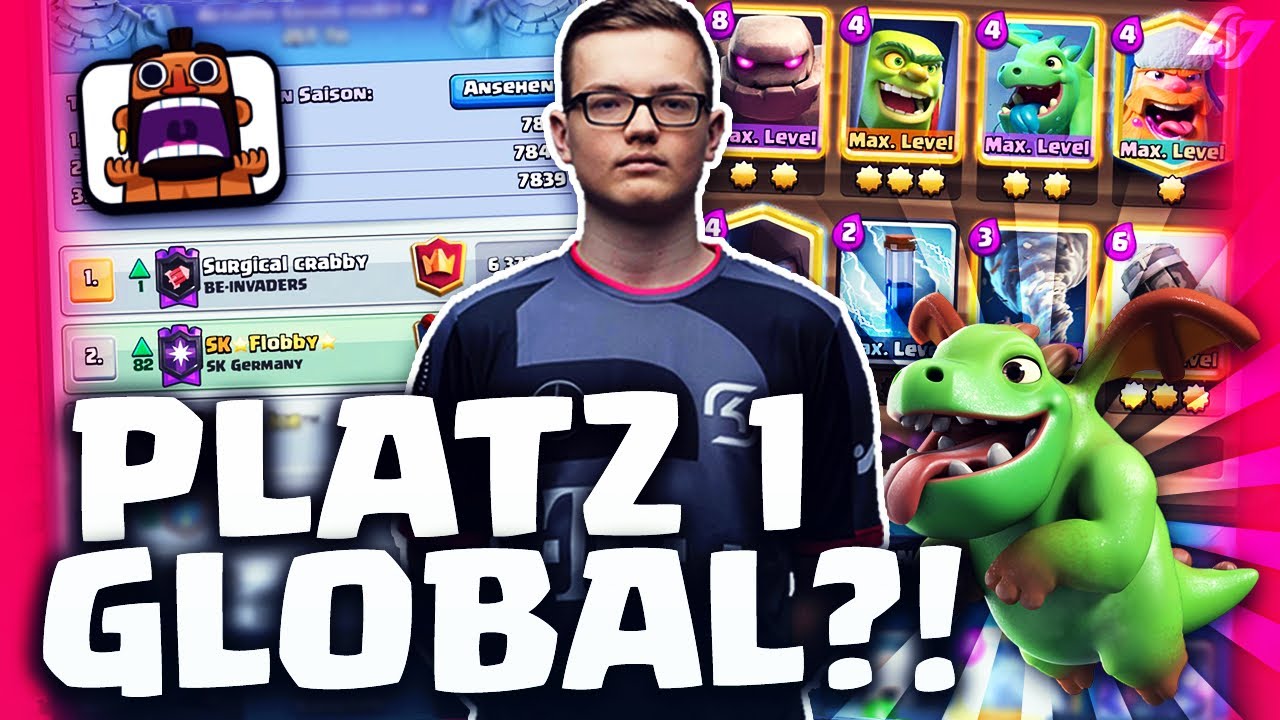 GOLEM IS BACK! LIVE PUSH AUF PLATZ 1 DER WELT MIT SELBST KREIERTEM GOLEM DECK | Clash Royale Deutsch