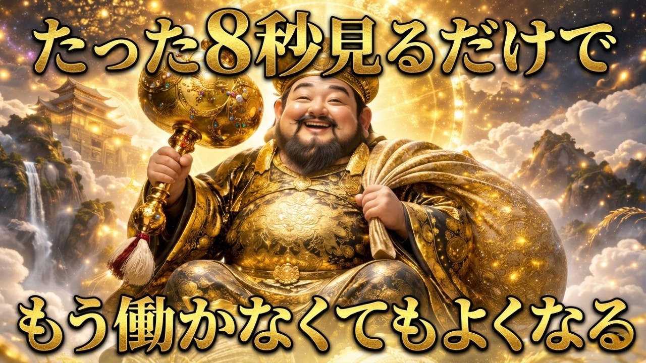 ※非常に強力※なぜか臨時収入の流れに入る。大黒天の強烈開運メッセージ