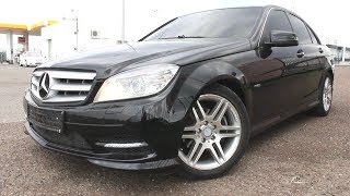 2011 Mercedes-Benz C 180. Start Up, Engine, and In Depth Tour.