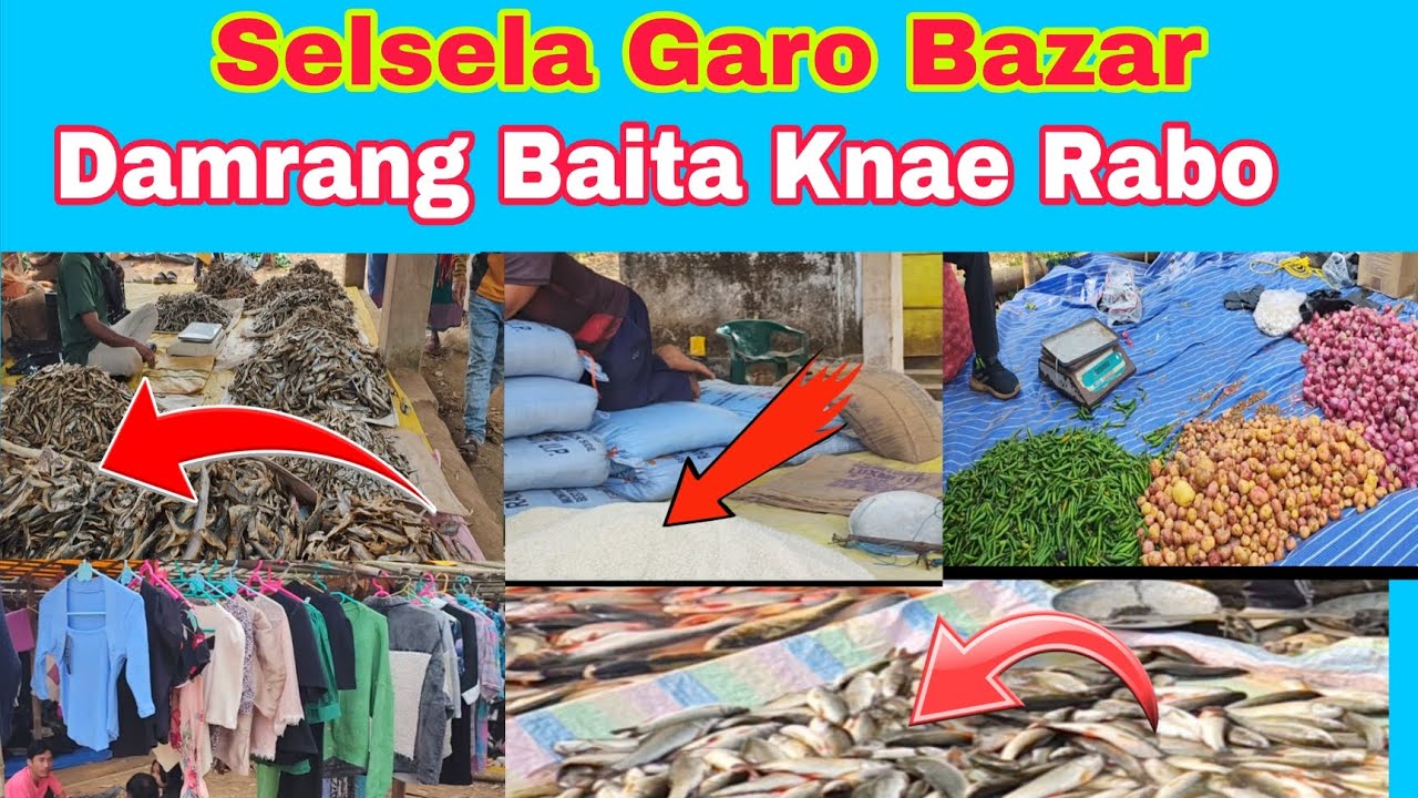 Selsela Garo Bazar Dalen Chaengaha Bostu Damrang Baita Knabo