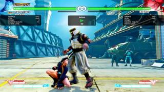 SFV- Cammy's EX Hooligan Tech vs Fireball Strings