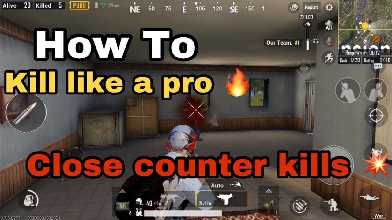 How To kill like pro | Close Counter Kills | PUBG MOBILE - YouTube