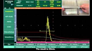 SIUI Phased Array Flaw Detector SyncScan UT Raytracing Function Wealth