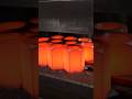 Hydraulic Press vs Red-Hot Steel Nuts (Insane Forging Power)