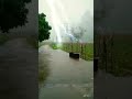 It's raining lightly with lightning flashes from the sky হালকা বৃষ্টি  বিদ্যুৎ চমকাচ্ছে#sohanvlog