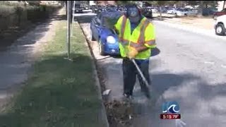 Local cities clean up drains ahead of storm