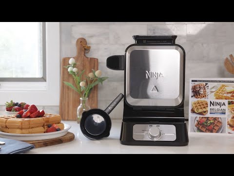 Waffle Maker | Getting Started (Ninja® Belgian Waffle Maker PRO Neverstick™)