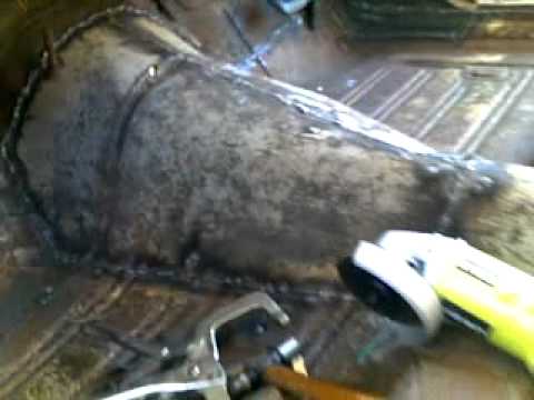 Rusty Floor Pan Repair Removal Tools And Set Up Episode 343 Autorestomod Youtube