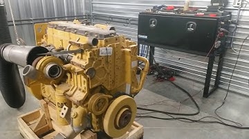 2008 Caterpillar C7 Engine Run Video