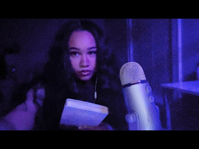 ★my first asmr video! (i drug you in the middle)★