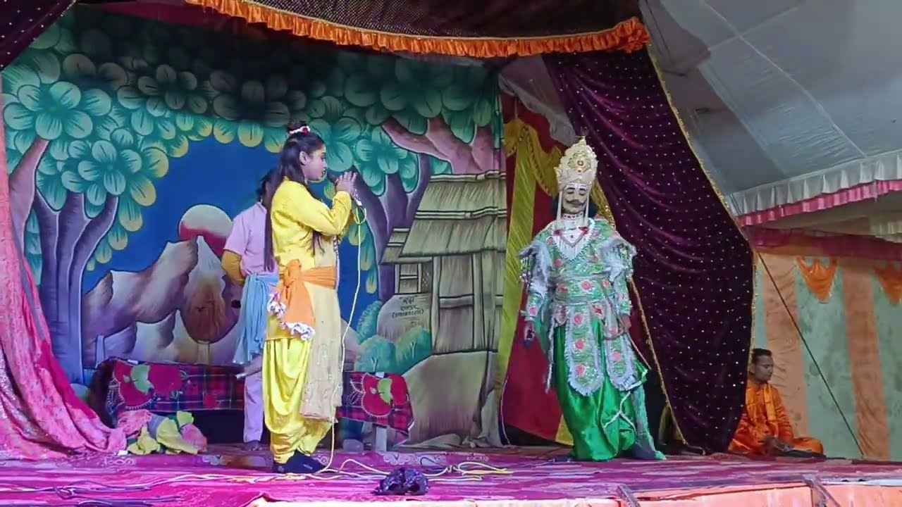 लक्ष्मण//मेघनाथ- संवाद आमने-सामने!दोई बली जोधा लक्ष्मण अभिनेत्री श्री-साक्षी जी'रामलीला सैदपुर 