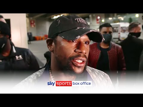 Floyd Mayweather on being ringside for Anthony Joshua vs Kubrat Pulev