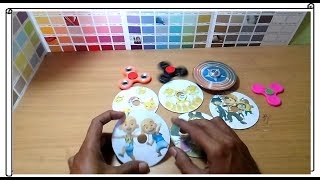 Drum Band Balonku Ada Lima - Mainan Anak-anak FIDGET SPINNER Pokemon, Masha, Boboiboy, Upin Ipin