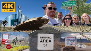 We Set Off the Alarm & Nearly Get Thrown in Jail at the Area 51 Gates + Extraterrestrial Highway