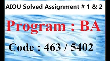 AIOU Code 463 / 5402 Solved Assignment No 1 Spring 2025 | Bank Operations Management