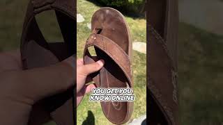 Download Lagu OLUKAI Nui Men's Beach Sandals, Full Grain Leather Flip-Flop Slides (Full Review) #sandals #beach MP3