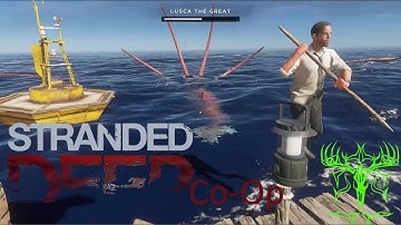 Stranded Deep Co-Op Fighting first Boss