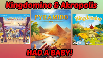 Pyramido Review - Kingdomino and Acropolis Had a Baby!