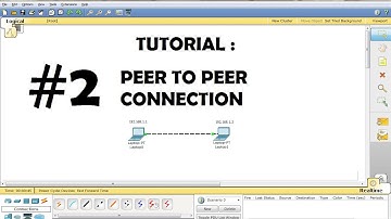 CISCO Packet Tracer Tutorial - Peer to Peer Connection