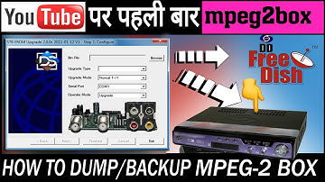How To Make Mpeg-2_Card Backup/Dump file ...DD Free Dish के Mpeg-2 Box का Dump file कैसे बनाते हैं..