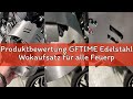 Produktbewertung GFTIME Edelstahl Wokaufsatz für alle Feuerplatten, Grillplatte, Plancha mit kreisru