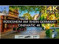 Rüdesheim am Rhein Germany Cinematic 4K