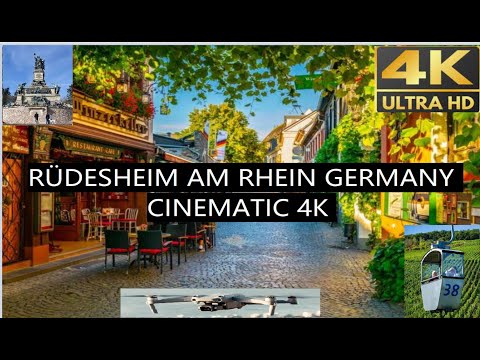 Rüdesheim am Rhein II Germany II Cinematic 4K