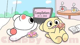 Chubby Rabbit Animation Meme Compilation | 1-3, 2024