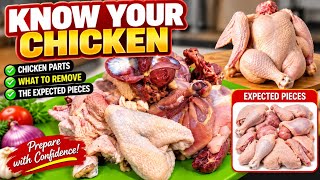KNOW YOUR CHICKEN / Identity The Parts, What To Remove & How Many Portions To Get