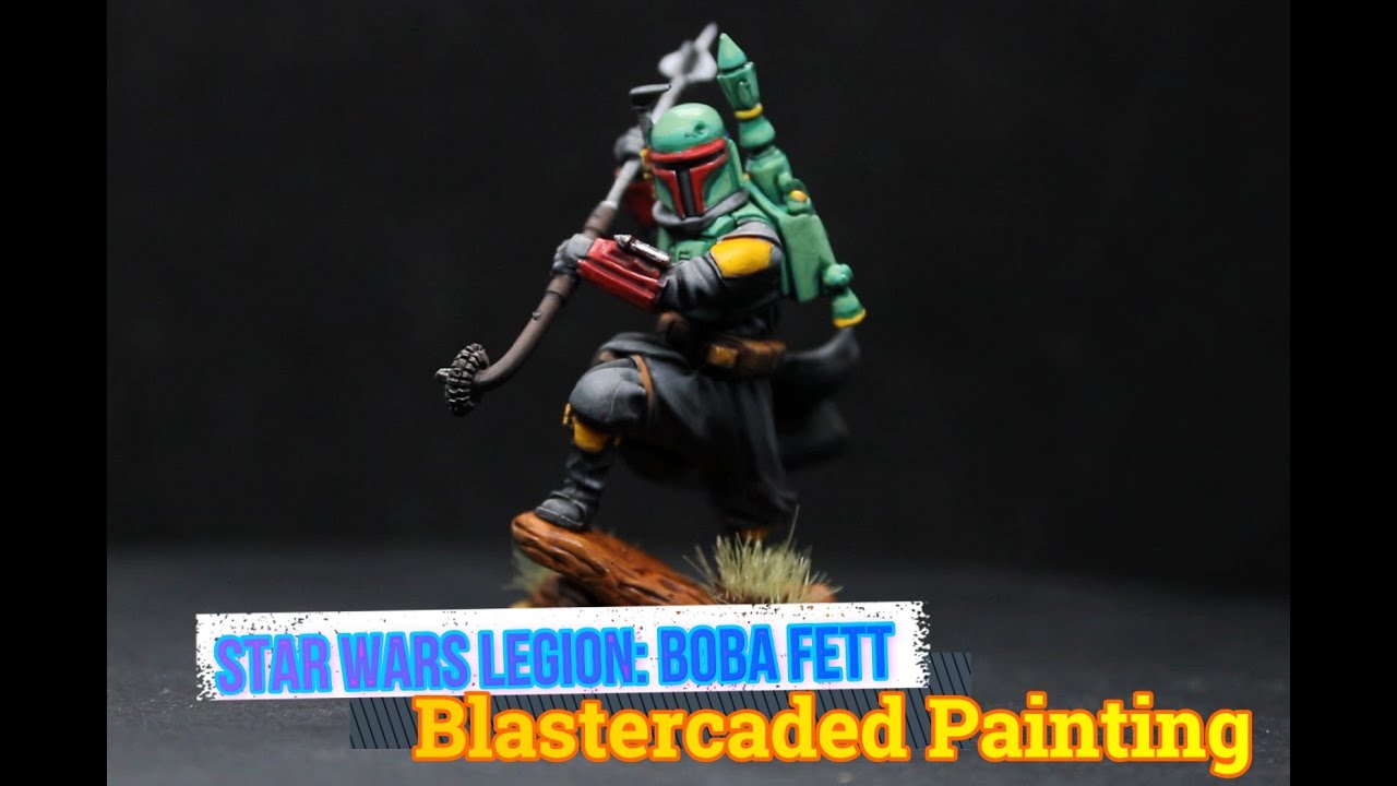 Painting Star Wars Legion Boba Fett (Daimyo) YouTube