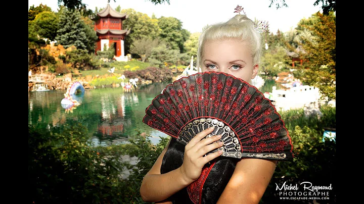 Carol-Ann Morin au jardin botanique de Montral