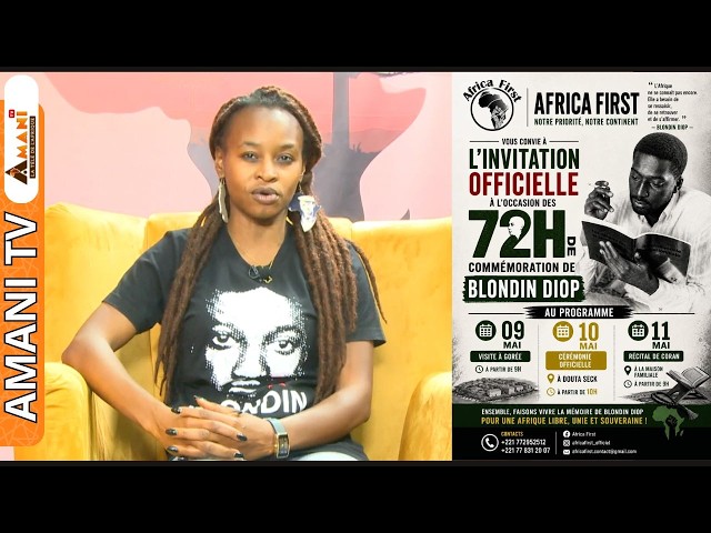 Commémoration d’Oumar Blondin Diop à Gorée (9-11 mai): l’annonce forte de Sylvestine (Africa First)