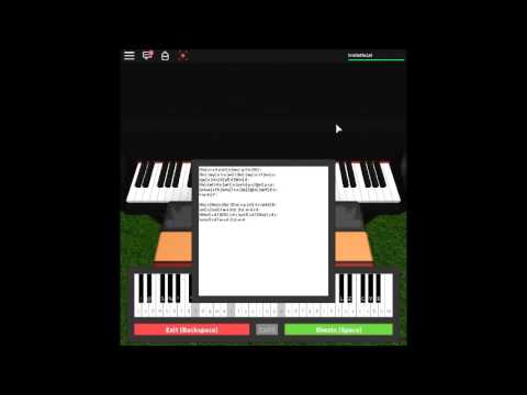 The Entertainer By Scott Joplin On A Roblox Piano - 