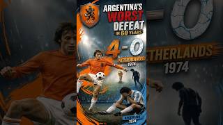 Argentina's Worst Defeat in 60 Years 🇦🇷 | The Dutch Crushed Them 4–0 (1974) Argentina's Worst Defeat in 60 Years 🇦🇷 | The Dutch Crushed Them 4–0 (1974)
