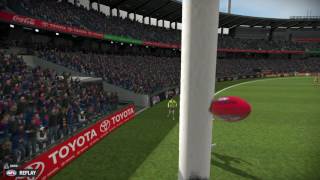 AFL Evolution - Jesse Hogan scores a goal via osmosis