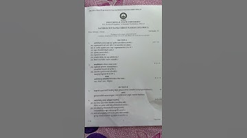 CBCS/ B.A/ Hons/ Programme/ 1st Sem/ WBSU SANSCRIT (GE1/DSC1) QUESTION PAPER 2024-25