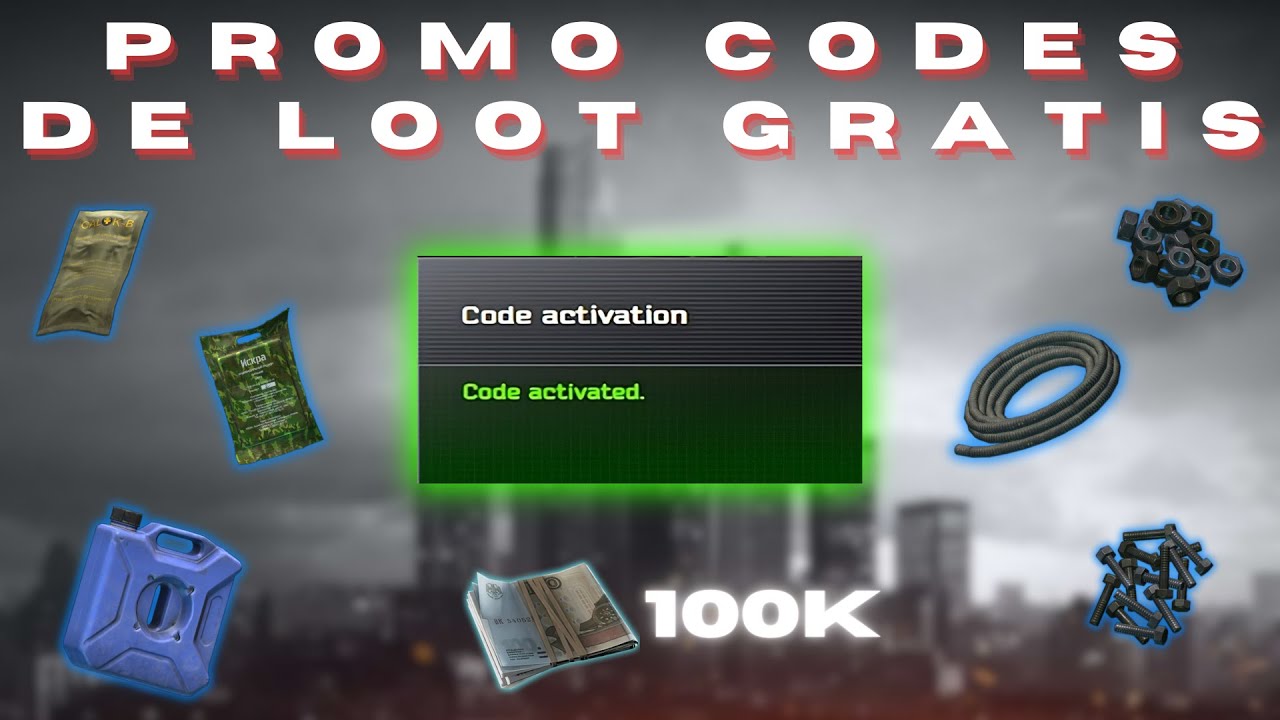 Tarkov Code Rouges Et PROMO CODES DE LOOT GRATIS EN TARKOV 1.0 - YouTube