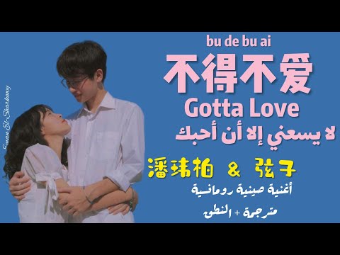 أغنية صينية رومانسية لا يسعني إلا الحب  مترجمة  