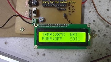 solar power plant irrigation system using microcontroller