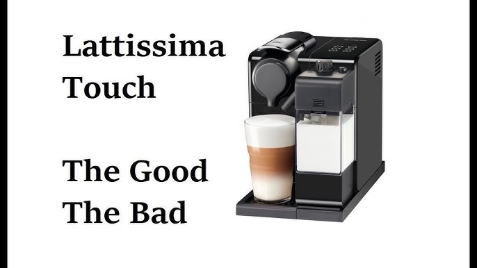  Nespresso Lattissima Touch Espresso Machine by De'Longhi with  Milk Frother, Frosted Silver: Home & Kitchen