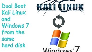 Hey there! this is teja. in video tutorial, i will be teaching you how
to install kali linux alongside windows 7, that is, dual boot a...