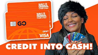 CREDIT into CASH: Liquidate Credit Cards into CASH