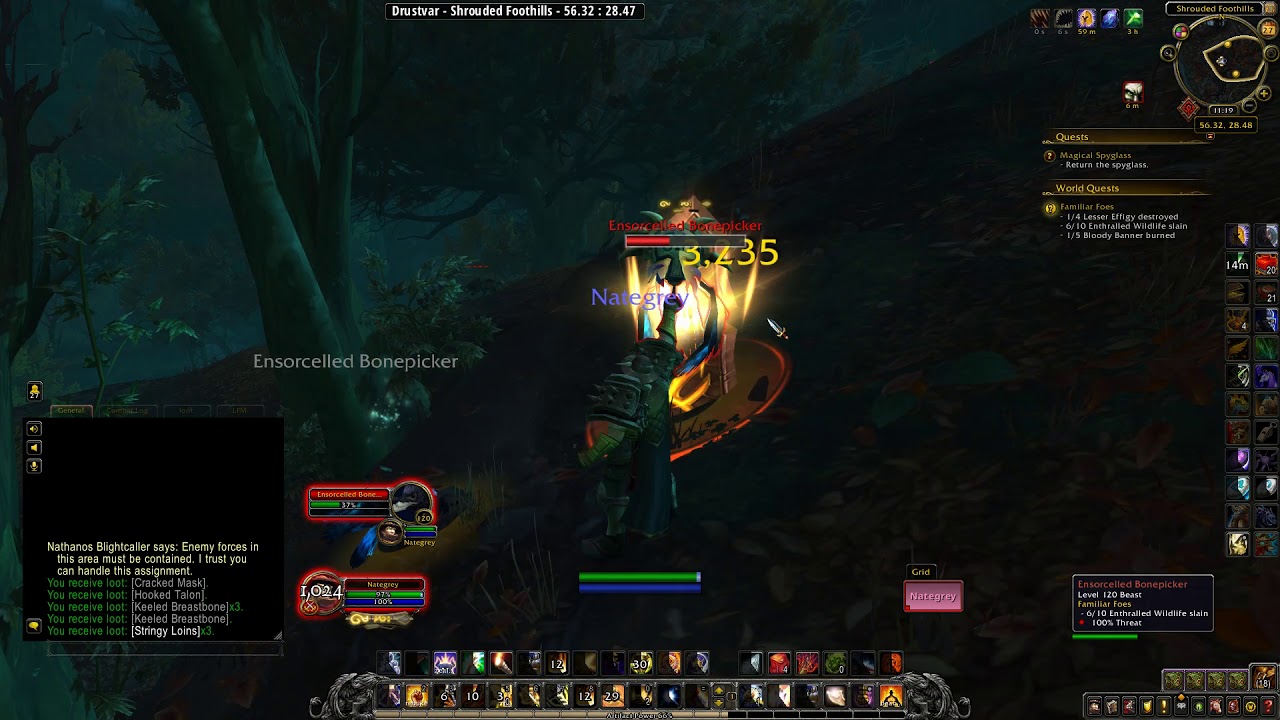 Familiar Foes (World Quest)